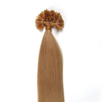 50 cm Hot Fusion Hair extensions 27# medium blonde - | Fashiongirl
