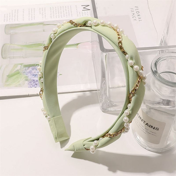 Chris Rubin Kiko Headband - Soft Green - Hair Accessories