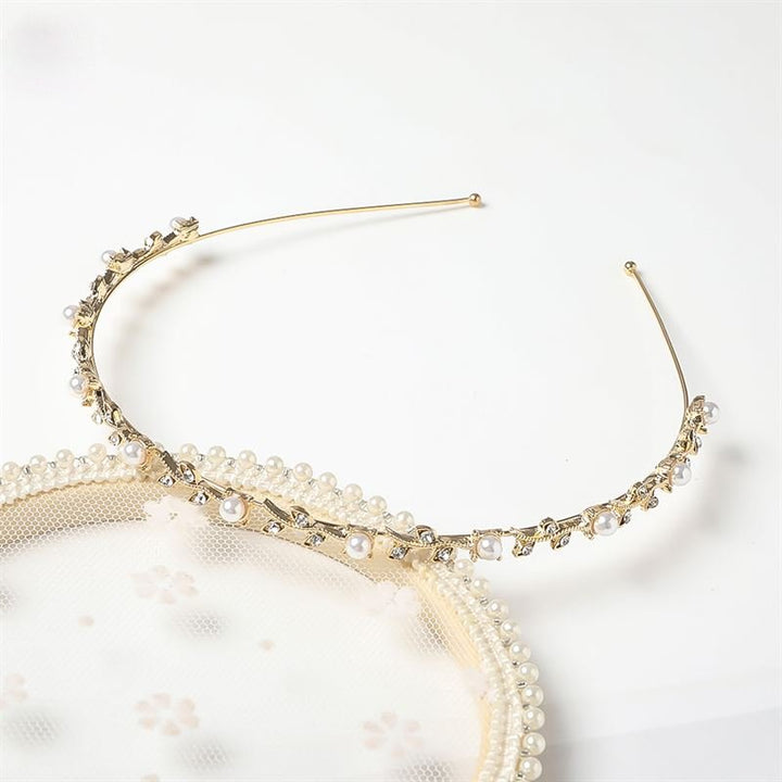 Chris Rubin Nyla Headband - Pearls - Hair Accessories | Fashiongirl