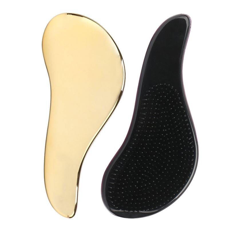 Detangler Hair Brush - Gold - Hair Styling tool | Fashiongirl