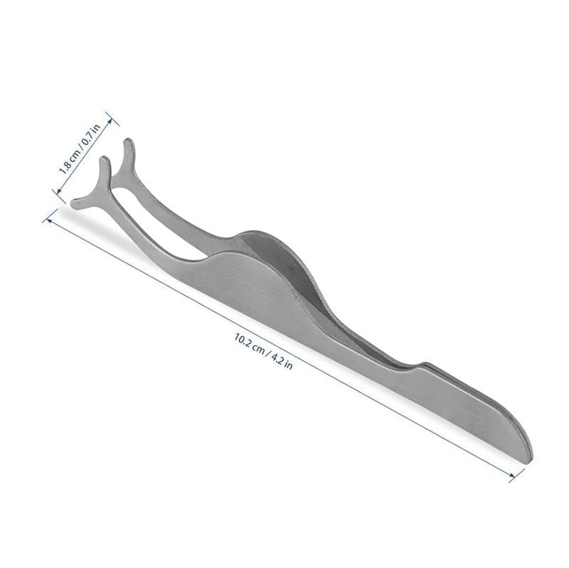 EB Eyelash Applicator - Eyelash Tweezers in stainless steel - | Fashiongirl