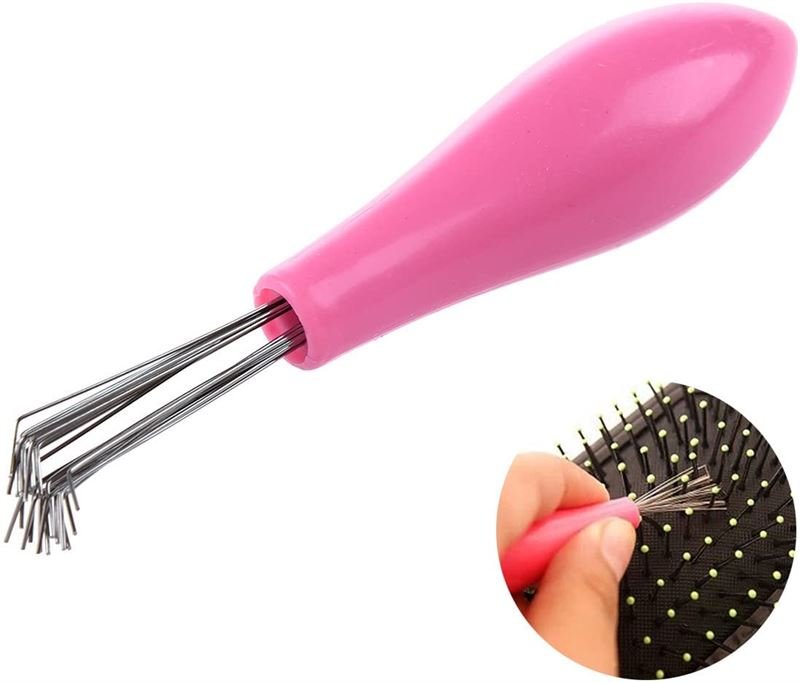 Hair brush cleaner tool - pink - Hair Styling tool | Fashiongirl