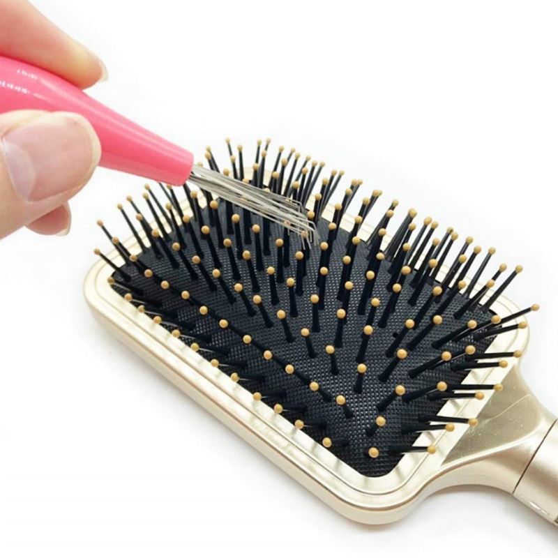 Hair brush cleaner tool - pink - Hair Styling tool | Fashiongirl