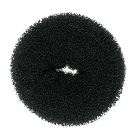 Hair Donut - Black - 4 cm - Hair Accessories | Fashiongirl