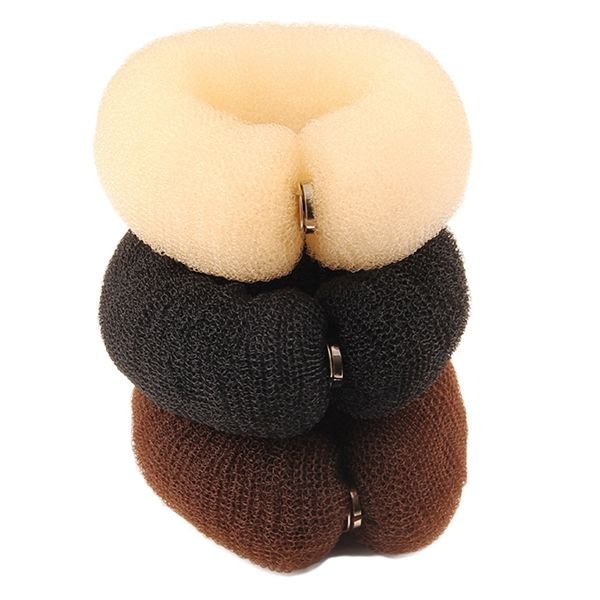Hair Sausage Donut - Blonde, Brown, Black - 17 cm - Hair Accessories | Fashiongirl