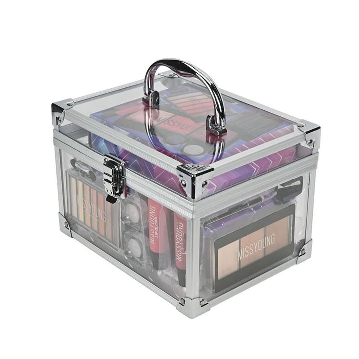 Miss Young Mega box makeup set in transparent box - GM20208 - | Fashiongirl