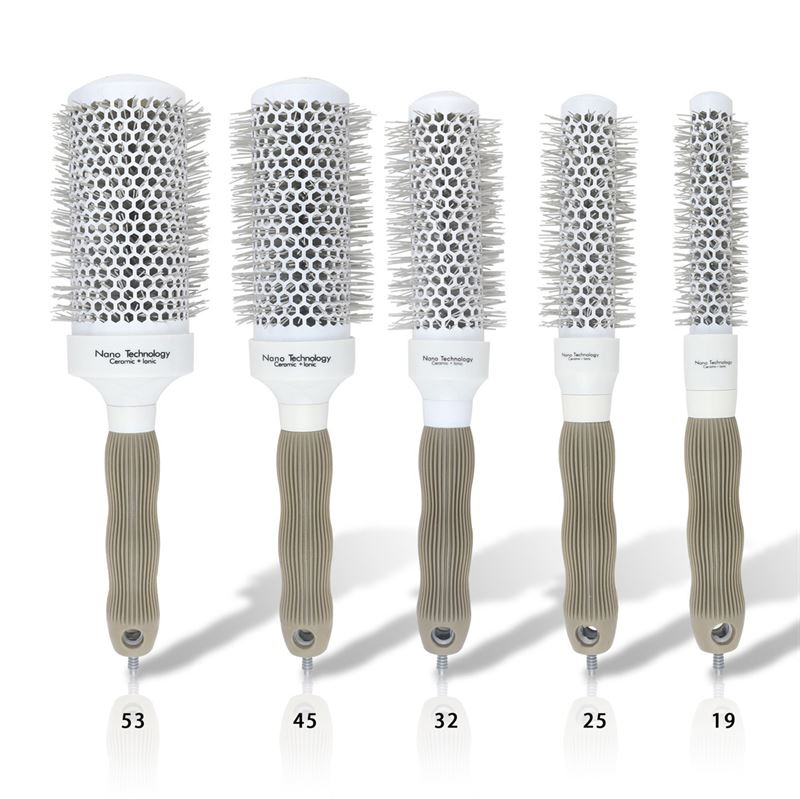 Nano Ceramic Thermal Round Hair Brush - 25 MM - Hair Styling tool | Fashiongirl