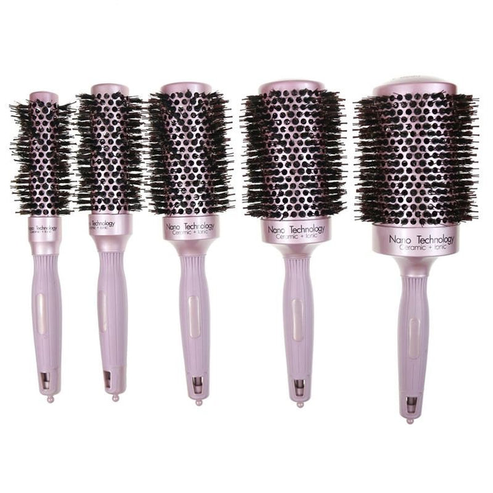 Nano Ceramic Thermal Thermal Hair Brush with Boar Hair - 32 MM - Hair Styling tool | Fashiongirl