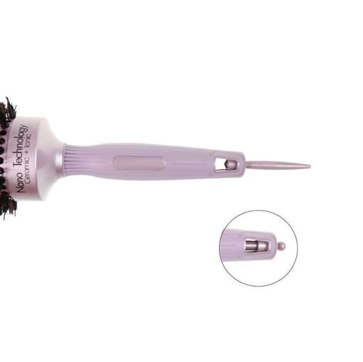 Nano Ceramic Thermal Thermal Hair Brush with Boar Hair - 53 MM - Hair Styling tool | Fashiongirl