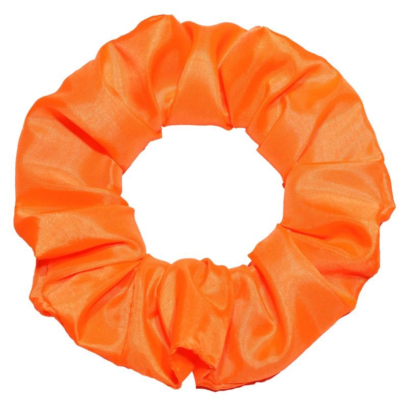 Neon Scrunchie - Neon Orange - Hair Accessories