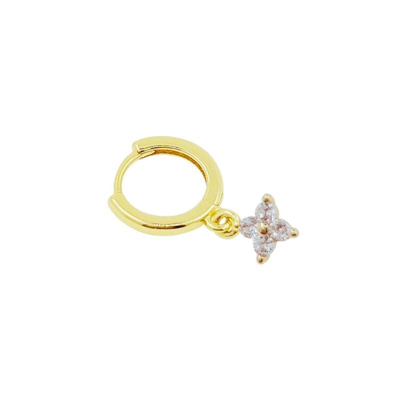 SOHO Diamond Earrings - Gold - | Fashiongirl