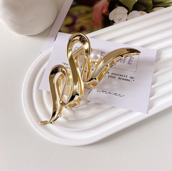 SOHO Sania Hair Claw - Gold - Hair Accessories