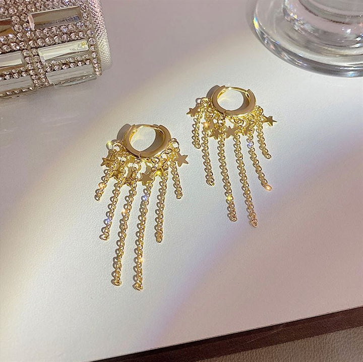 SOHO Star Earrings - Gold - | Fashiongirl