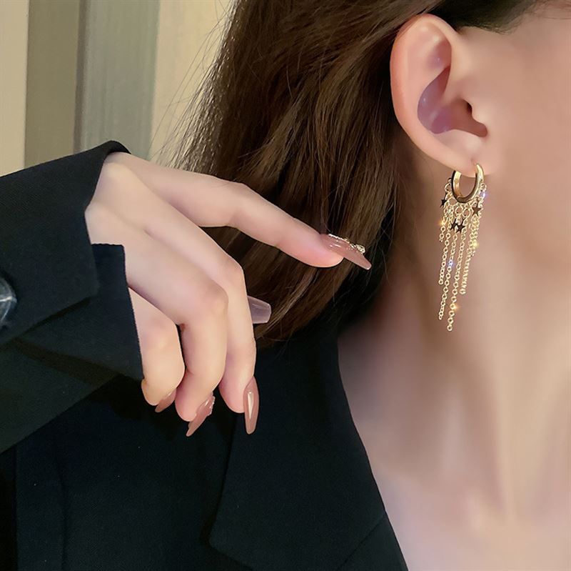 SOHO Star Earrings - Gold - | Fashiongirl