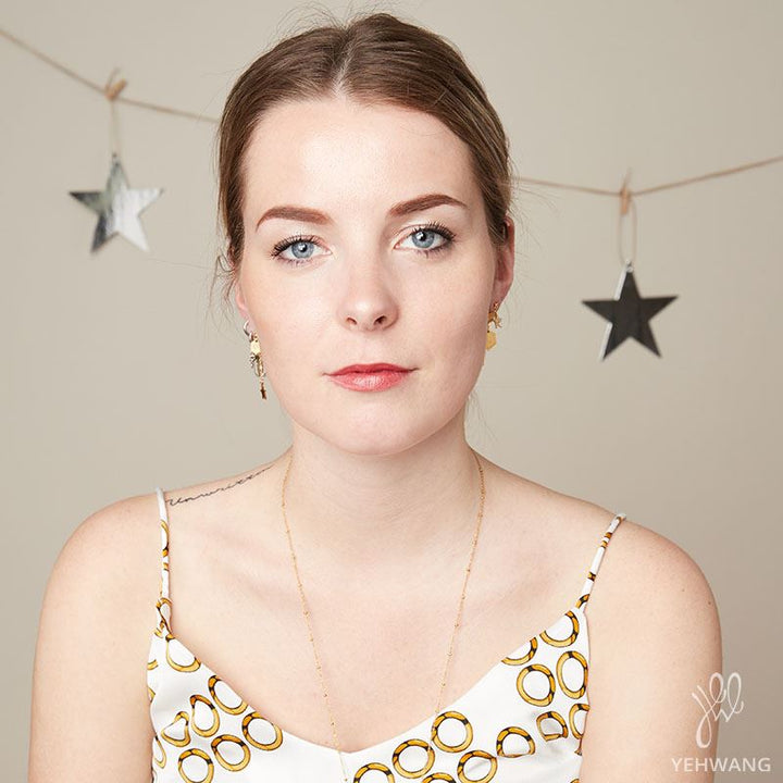 SOHO Sun & Star Earrings - Gold - | Fashiongirl