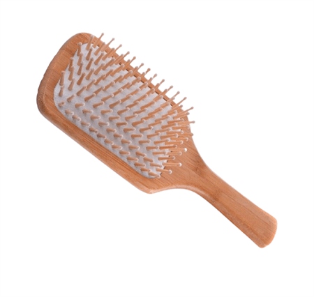 TBC Hair brush Nature - plate brush Beech & maple wood - Hair Styling tool