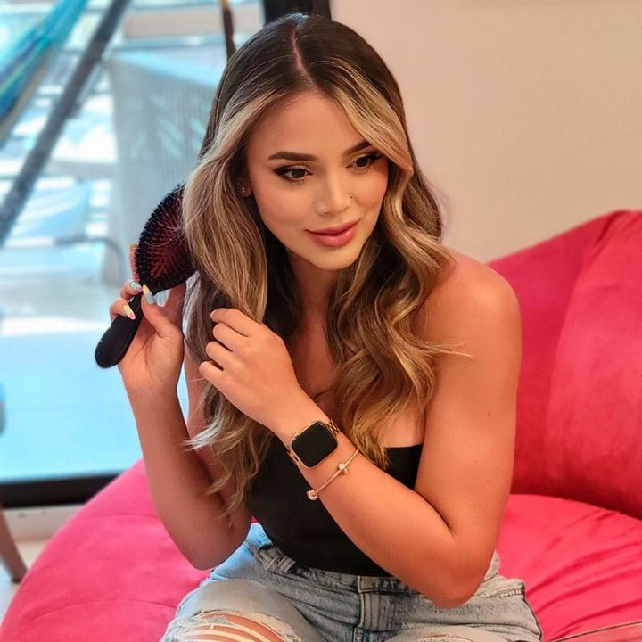 TBC Professional Boar & Nylon Hair Brush - Hair Styling tool