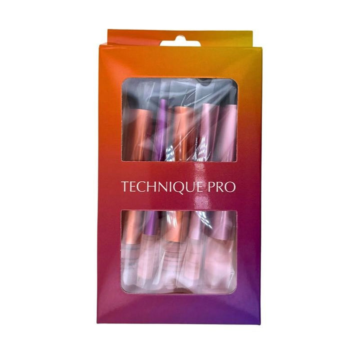 Technique PRO Glam Makeup Brush Set - 7 Pieces -