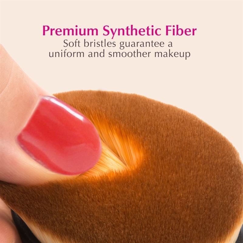 Technique PRO Oval Brushes for Makeup - 10 sets -