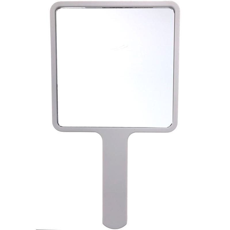 UNIQ Handheld mirror, square white - | Fashiongirl