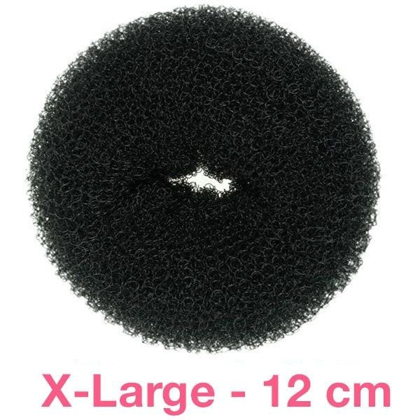 12 cm hair - donut black - Fashiongirl