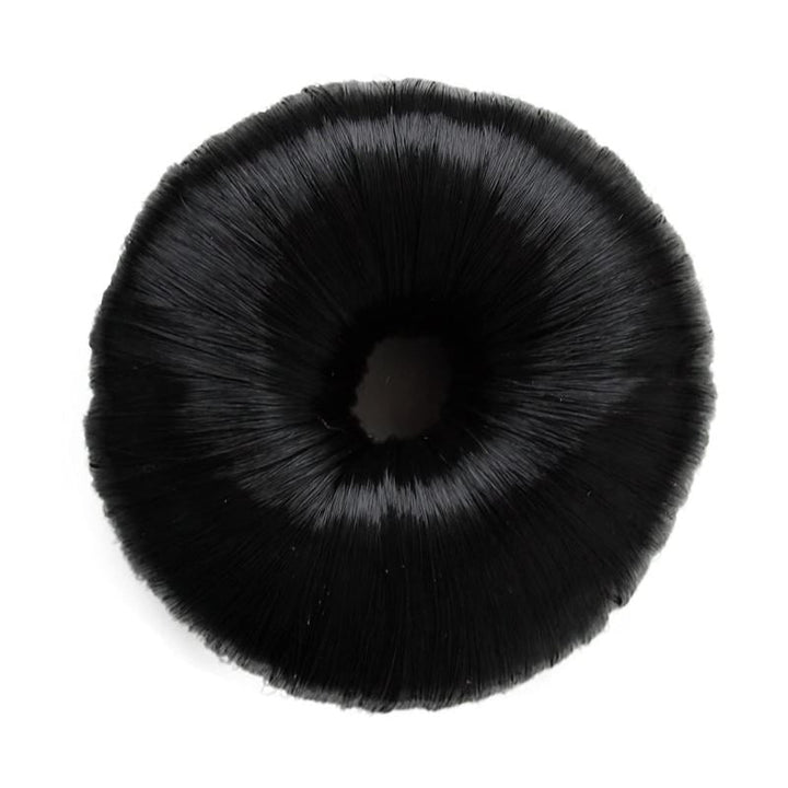 7 cm hair donut w/ artificial hair in multiple colours - Fashiongirl