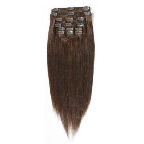 7set artificial fibre hair chocolate brown 4# - Fashiongirl