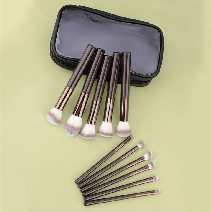 Technique PRO Chocolate Bronze Make-up-Pinsel-Set – 11 Make-up-Pinsel