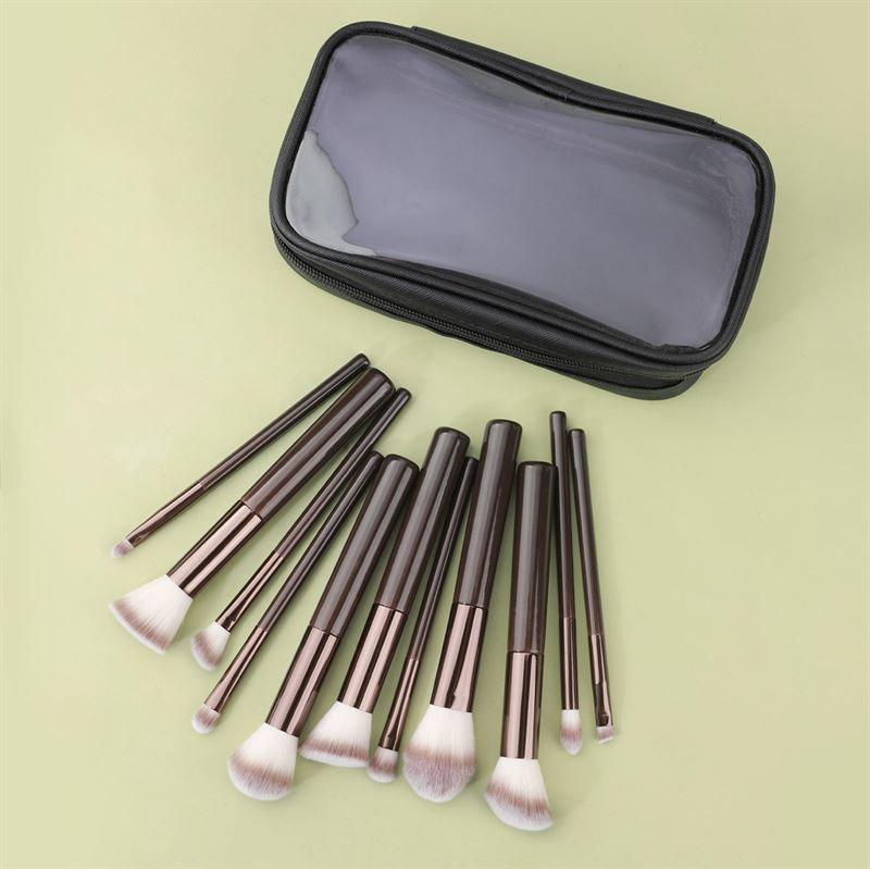 Technique PRO Chocolate Bronze Make-up-Pinsel-Set – 11 Make-up-Pinsel