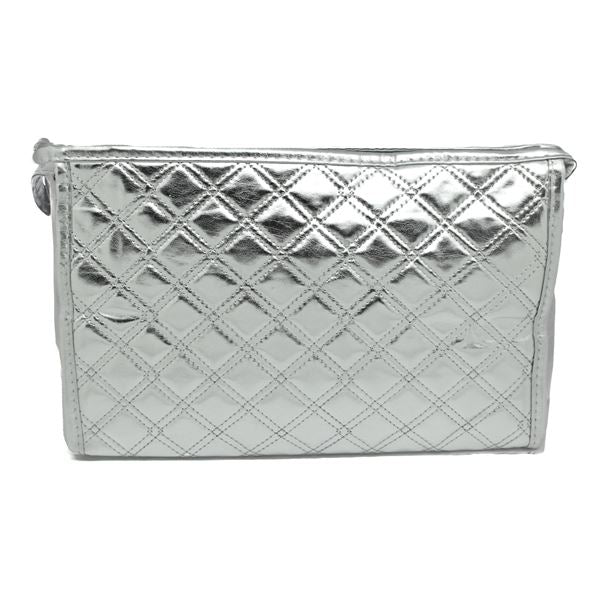 AVERY NYC Toiletry bag, silver - | Fashiongirl