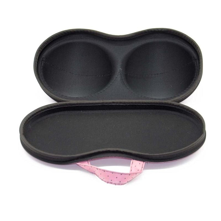 Bra storage bag - Pink with black dots - Fashiongirl