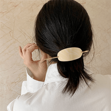 Chris Rubin Isla Hair Cuff - Stone - | Fashiongirl