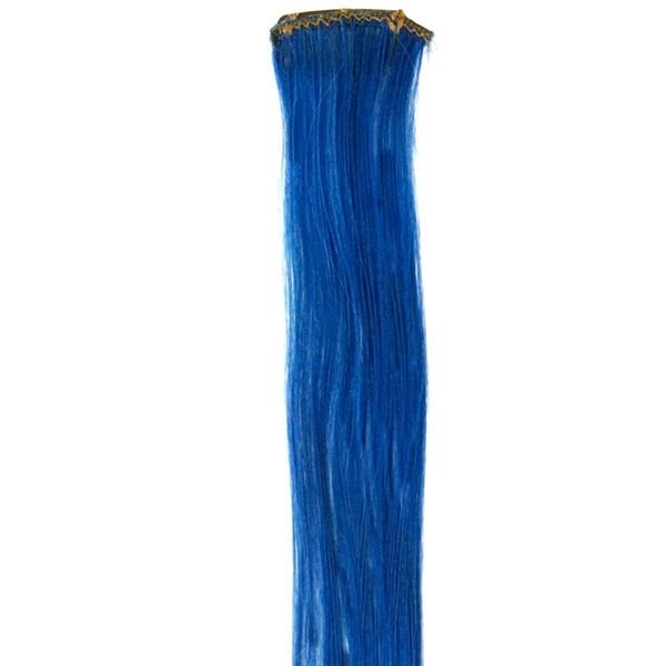 Cobolt blue, 50 cm - Crazy Colour Clip On - Fashiongirl