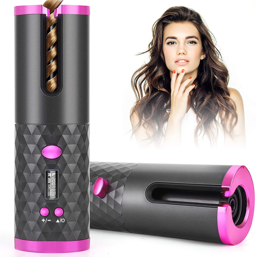 Cordless Curling Iron - Cordless Automatic Hair Curler - Fashiongirl