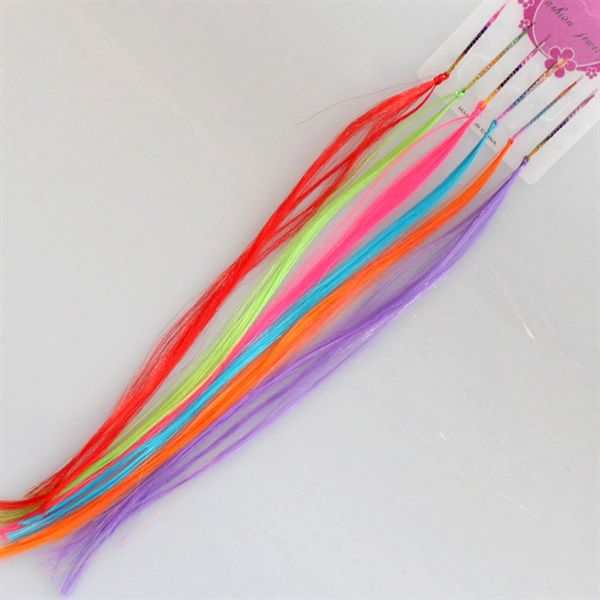 Crazy colour clip on extensions - 6 colours - Fashiongirl