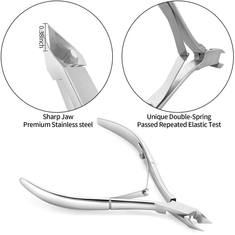 Cuticle Nipper / Cuticle Scissors / Cuticle Nipper - Stainless steel - Fashiongirl