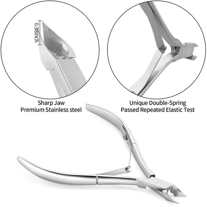 Cuticle Nipper / Cuticle Scissors / Cuticle Nipper - Stainless steel - Fashiongirl