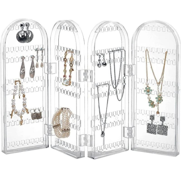 Earring Stand - Jewellery stand for earrings &amp; necklaces - 4 sides - | Fashiongirl