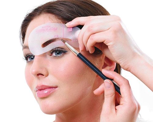 Eyebrow Templates - Eyebrow Stencils (A1 - A4) - 4 pcs. - Fashiongirl