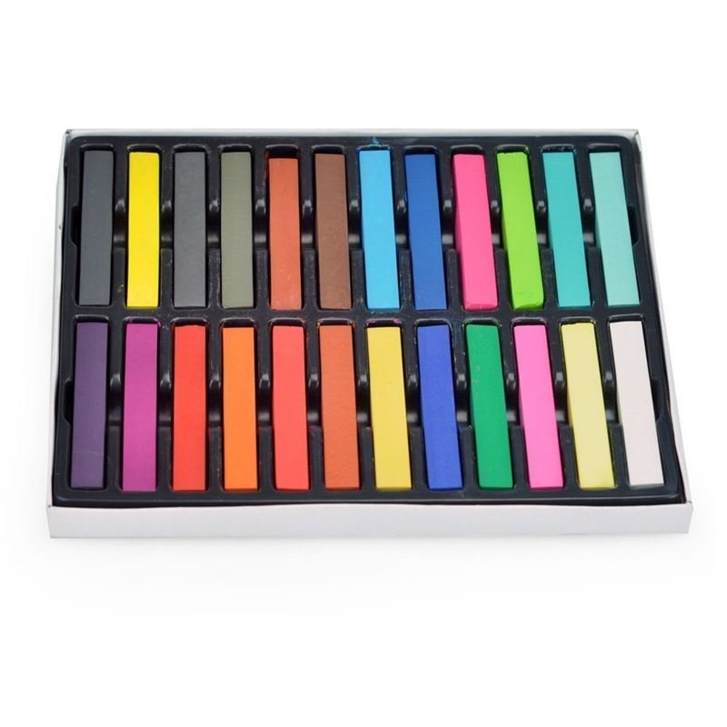 Hair Chalk pack of 24 hair chalks / hair crayons - Fashiongirl