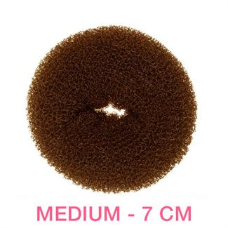 Hair Donut - Brown - 7 cm - Fashiongirl