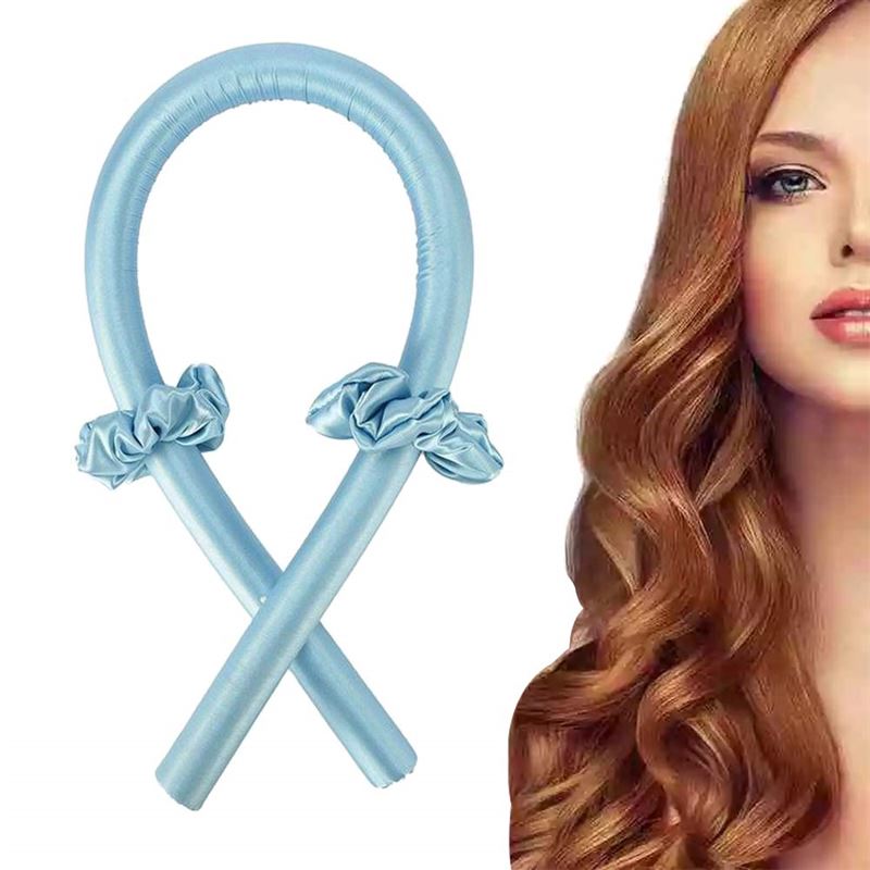 Heatless Hair Curlers - Get beautiful curls without heat - Blue - Fashiongirl