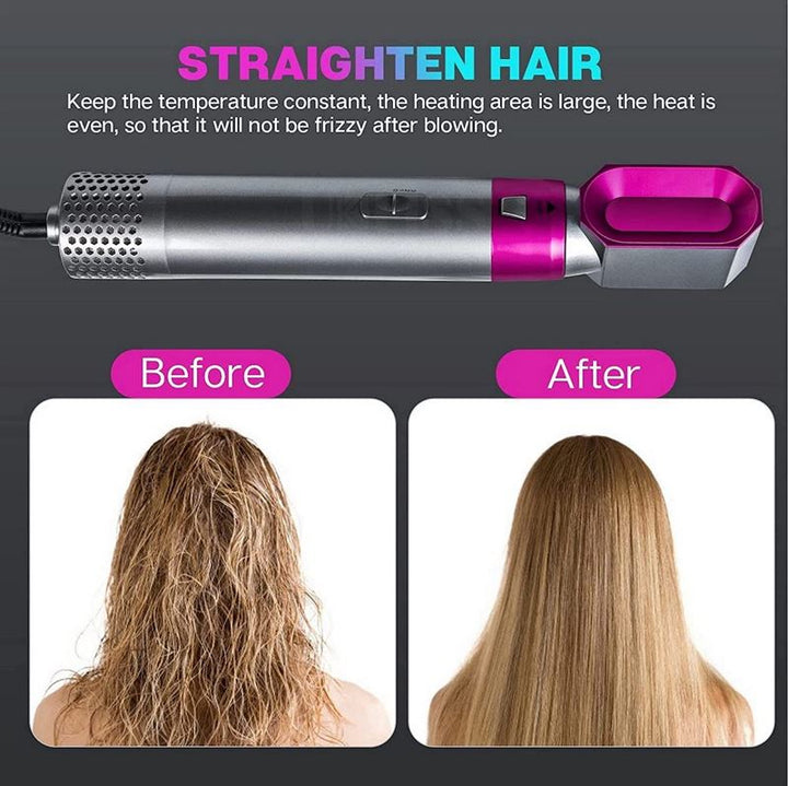 Hot Airstyler - multistyler, 5 - in - 1 set - For curls, waves, straighten, brush &amp; dry hair - Fashiongirl