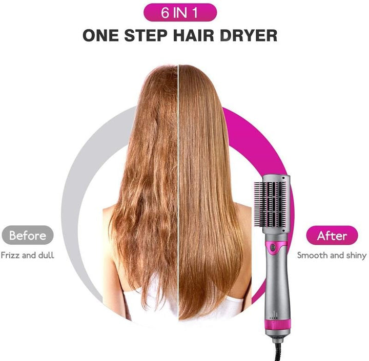 Hot Airstyler - multistyler, 5 - in - 1 set - For curls, waves, straighten, brush &amp; dry hair - Fashiongirl