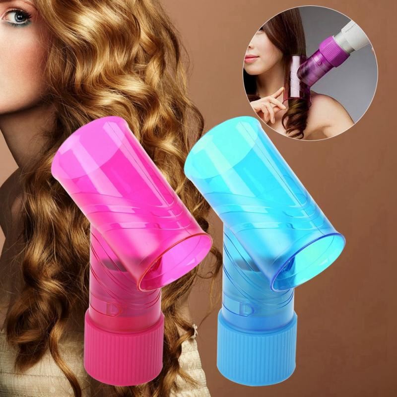 Magic Wind Curler Diffuser - nozzle for hair dryer, pink - Fashiongirl