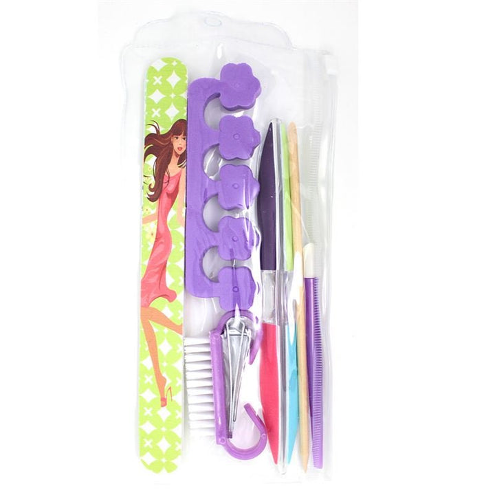 Manicure &amp; Pedicure Set - 7 pieces - Fashiongirl