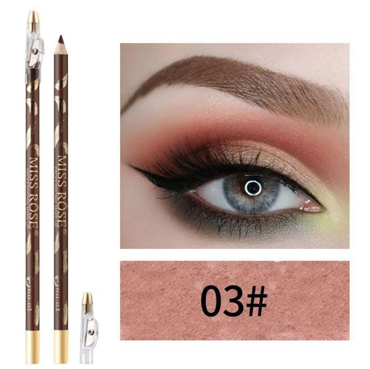 Miss Rose Eyebrow Pencil / Eyebrow Brush - No. 3 Light Brown - Fashiongirl