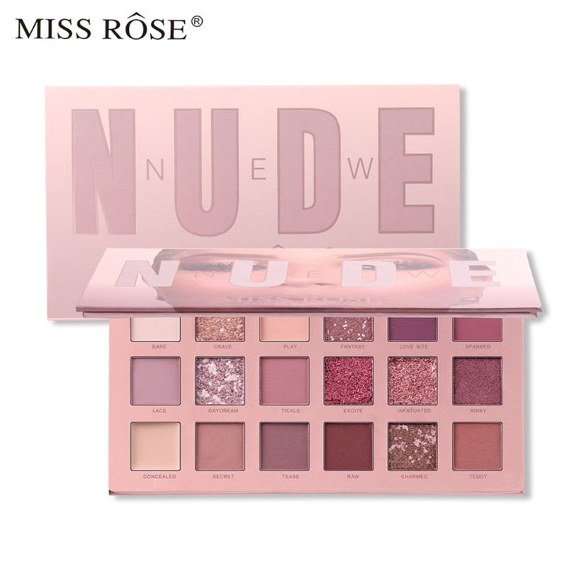 Miss Rose New Nude Eyeshadow Palette, Eyeshadow - Sunset desert - Fashiongirl