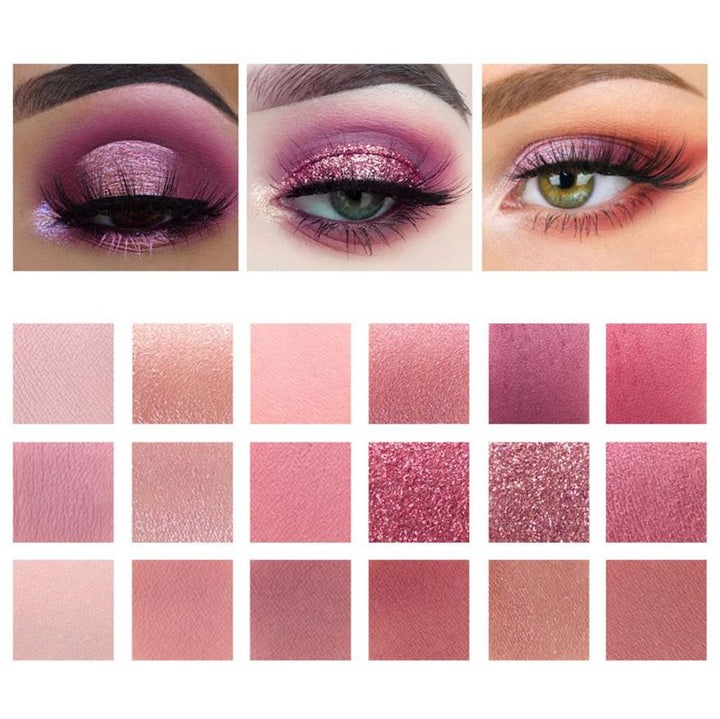 Miss Rose New Nude Eyeshadow Palette, Eyeshadow - Sunset desert - Fashiongirl