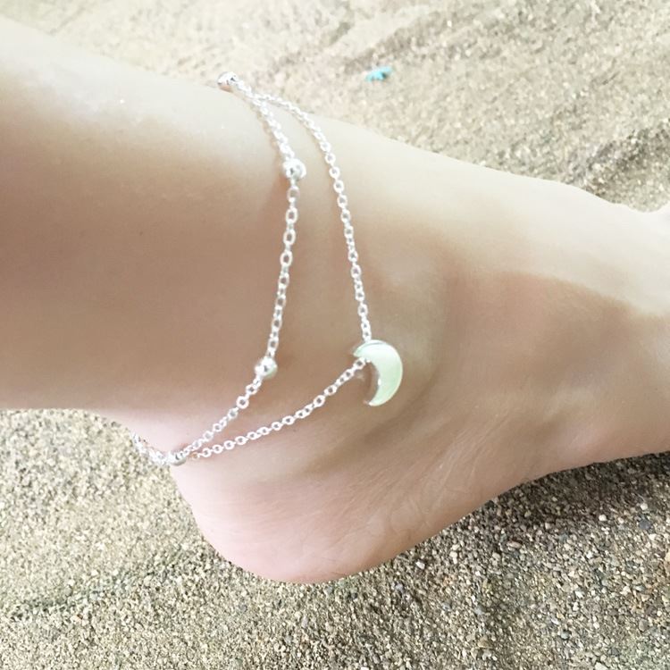 Moon ankle chain - Fashiongirl